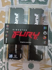 Kingston FURY Beast RGB 16GB (2 x 8GB) PC4-25600 (DDR4-3200) UDIMM Memory -... picture