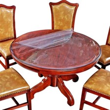 Clear Round Table Protector 22 Inch Diameter56 cm picture