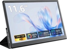 11.6 Inch Portable Monitor, HDMI Dual USB-C External Display for Laptop picture