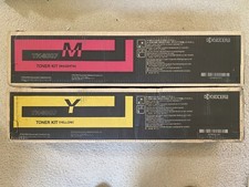 Kyocera TK-8507M and TK-8507Y toner cartridges - magenta and yellow - brand new picture