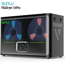 SUNLU 3D Printer Filament Dryer S4 Pro,Dual-Zone Temp Control,up to 85°C,Black picture