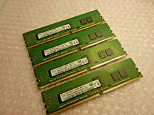 4X LOT ( 16GB ) Hynix HMA451R7MFR8N-TF RAM 4GB 1Rx8 PC4-2133P Server Memory DIMM picture