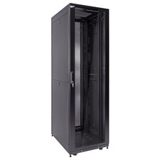 NavePoint 42U Commercial Series with Fan Compatible Top & Glass Door - Parent picture