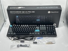 Keychron Q6 Ultra 8K Swappable RGB Backlight Banana Switch - Black NO DONGLE picture