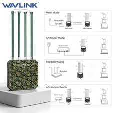 WAVLINK AX3000 WiFi 6 Outdoor WIFI Range Extender 3000Mbps WiFi Router AP PoE picture