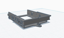 Sun SPARCstation Aurora drive bracket 3d printed picture