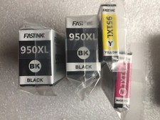 FASTINK Compatible HP Ink Cartridges Replacement 2x BL, Y, M For HP 950XL 951XL picture