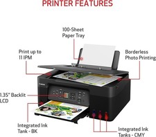 Canon PIXMA G3270 MegaTank Wireless Color All in-One Inkjet Printer picture