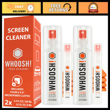 Screen Cleaner Kit - 2 Pack, 3.4oz & 0.3oz, Streak-Free, Anti-Static Solution picture