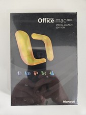 Microsoft Office:mac 2008 Special Launch Edition #459/1000 — Factory Sealed —... picture