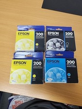 (4) Epson 200 1 Black, 1 Cyan, 2 Yellow picture
