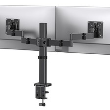 ErGear Dual Monitor Stand for 17-32 inch, Mount with black picture