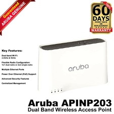 Lot of 5 HPE Aruba AP-203R US Dual-Band Wireless Access Points APINP203 JY714A picture