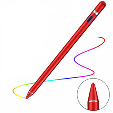 RED Pencil Stylus For iPad iPhone Samsung Galaxy Tablet Phone Pen Touch Screen picture
