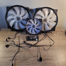 Montech ARGB Case Fan Lot 2x 200mm and a 120mm Plus an ARGB LED Board - Tested picture