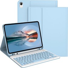 Case for iPad 11th Generation 2025, Magnetic Detachable Wireless Keyboard, Light picture
