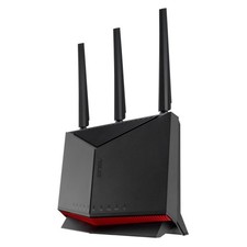 ASUS RT-BE86U Dual Band BE6800 WiFi 7 Gaming Router 10G Port 90IG08W0-MO9A0V picture