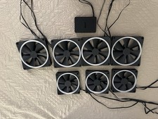 NZXT Aer RGB 120mm and 140mm  Fan RGB LED Ring w/ RGB Controller picture