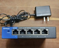 Linksys SE3005v2 Compact 5-port 1000Mbps Plug 'n' Play Gigabit Ethernet Switch picture