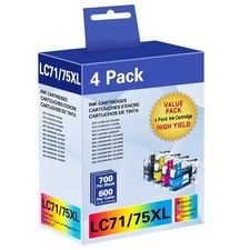 LC71 LC75 LC79 High Yield Ink Cartridge for Brother LC75 LC71 LC79 XL Work wi... picture