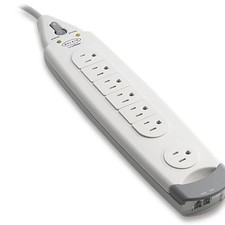 Belkin F9H710-12 12Ft Corded 7 Outlets SurgeMaster 1045J Power Protector White picture