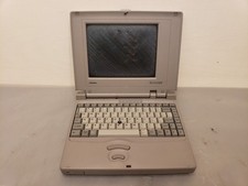Vintage Toshiba T3400CT Mini Laptop 486SX-33, 4MB **NO POST, Bad Screen, AS-IS picture