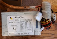 300W SUN CHEER DESKTOP ATX POWER SUPPLY W SCREWS SC-301 picture