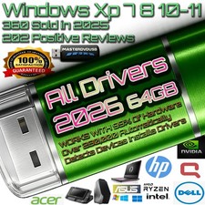 ALL DRIVERS 2026 – 64GB AUTOMATIC DRIVER INSTALLER USB - Windows XP 7 8 10 11 picture