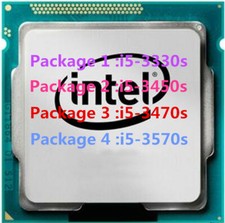Intel Core i5-3330S i5-3450S i5-3470S i5-3570S CPU Quad-Core LGA1155 Processors picture
