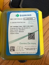 NEW Genuine Domino IC-2BK009 Ink Cartridge 825ml – Sealed – Exp 09/2026 picture
