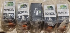Jarbo Compatible Ink Cartridges Lot Of 5 920XL Black Sealed picture