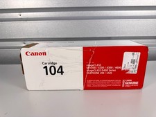 Canon 104 Black Toner Cartridge OEM Used Installed Tested MF Series picture
