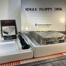 Commodore 1541 ALPS Floppy Disk Drive SEE VIDEO TESTED WORKING Cables Box Manual picture