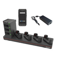 Honeywell - CT45-5CB-UVB-BAT-1  BOOTED Cradle Docking 5-BAY CT45, CT47, CT40 picture