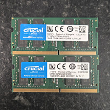 Crucial 32GB (2x16GB) DDR4 2400MHz PC4-19200 260-Pin SODIMM CT16G4SFD824A picture
