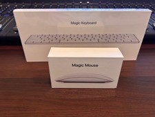 BRAND NEW & FACTORY SEALED - Apple Magic Keyboard A2450 & Magic Mouse A1657 picture