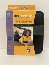 City Advantage Windows XP PC Resource Kit Faux Leather Zip Case picture