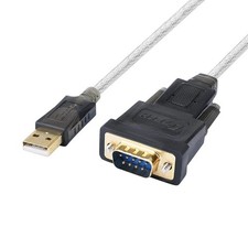 DTech Serial Cable to USB Adapter DB9 Male RS232 Port Supports Windows 11 10 ... picture