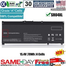 SR04XL 917724-855 BATTERY FOR HP OMEN 15-CE 15-CE011DX 15-DC 15.4V 70WH SR04070 picture