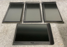 Lot of 4 Asus MB165B 15.6