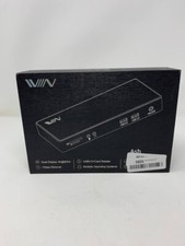 IVIIN USB 3.0 Dual Monitor Docking Station - 4K HDMI, 5K D6902, Black picture