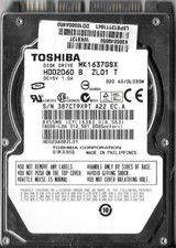 Toshiba MK1637GSX HDD2D60 B ZL01 T 160GB Sata Hard Drive picture