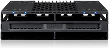 4 Bay 2.5 SAS/SATA SSD/HDD Tool Free Mobile Rack for 5.25 Bay | Flexid picture