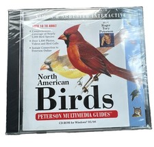 North American Birds New Sealed Cd-ROM  Windows (95/98) New Sealed picture