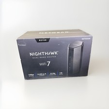 Netgear Nighthawk RS150 Dual-Band Router WiFi 7 RS150-100NAS NEW picture