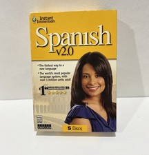 INSTANT IMMERSION SPANISH V2.0 5 CD-ROMs Plus Bonus for Windows & Mac  picture