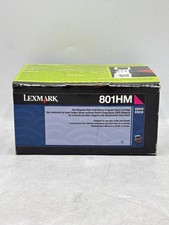 Lexmark 801HM Magenta High Yield Toner 80C1HM0 picture