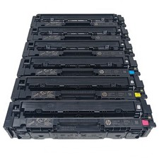 6x BCYM Toner Set HP 202A CF500A-503A Color LaserJet Pro M254 M281/M280 GENUINE picture