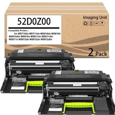 2 Pack  520Z 52D0Z00 Imaging Unit for MS710 MS810 Drum Unit Works for MS710dn picture