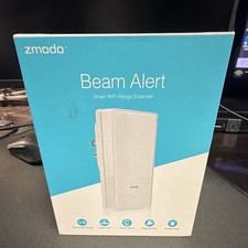 Zmodo Beam Alert 2.4GHz 300Mbps WiFi Range Extender Smart Hub White picture